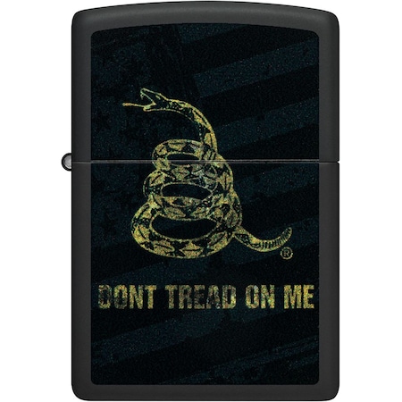 Zippo 2024 Zippo Dont Tread On Me, Black Matte,  ZIP-48553